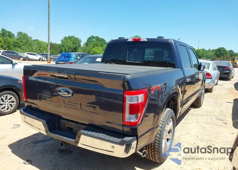 2022 Ford F-150 Lariat from USA, damaged, VIN 1FTFW1ED2NFA40918